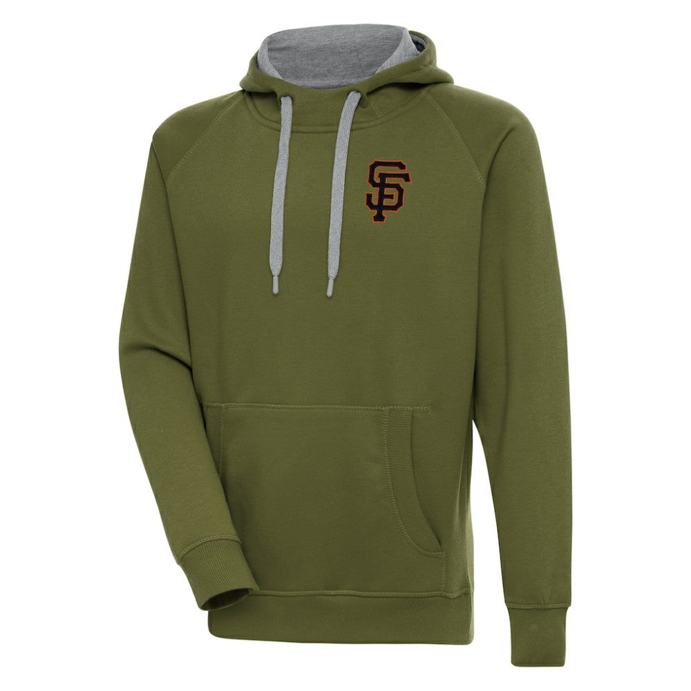San Francisco Giants Antigua Victory Pullover Hoodie | MLB Near me