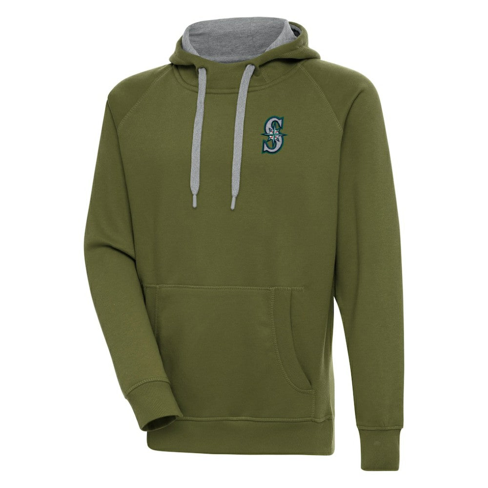 Seattle Mariners Antigua Victory Pullover Hoodie | MLB Sale