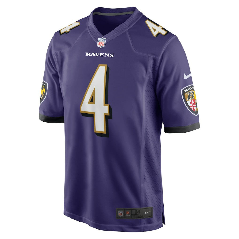 Baltimore Ravens Nike Zay Flowers  Game Jersey