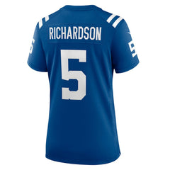 Indianapolis Colts Nike Anthony Richardson Sr.  Women's Team Game Jersey