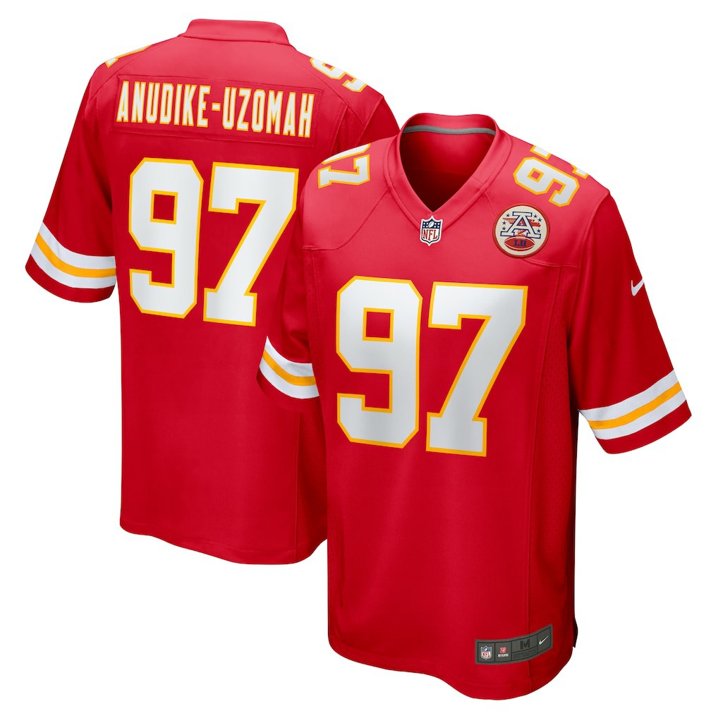 Kansas City Chiefs Nike Felix Anudike-Uzomah  Game Jersey
