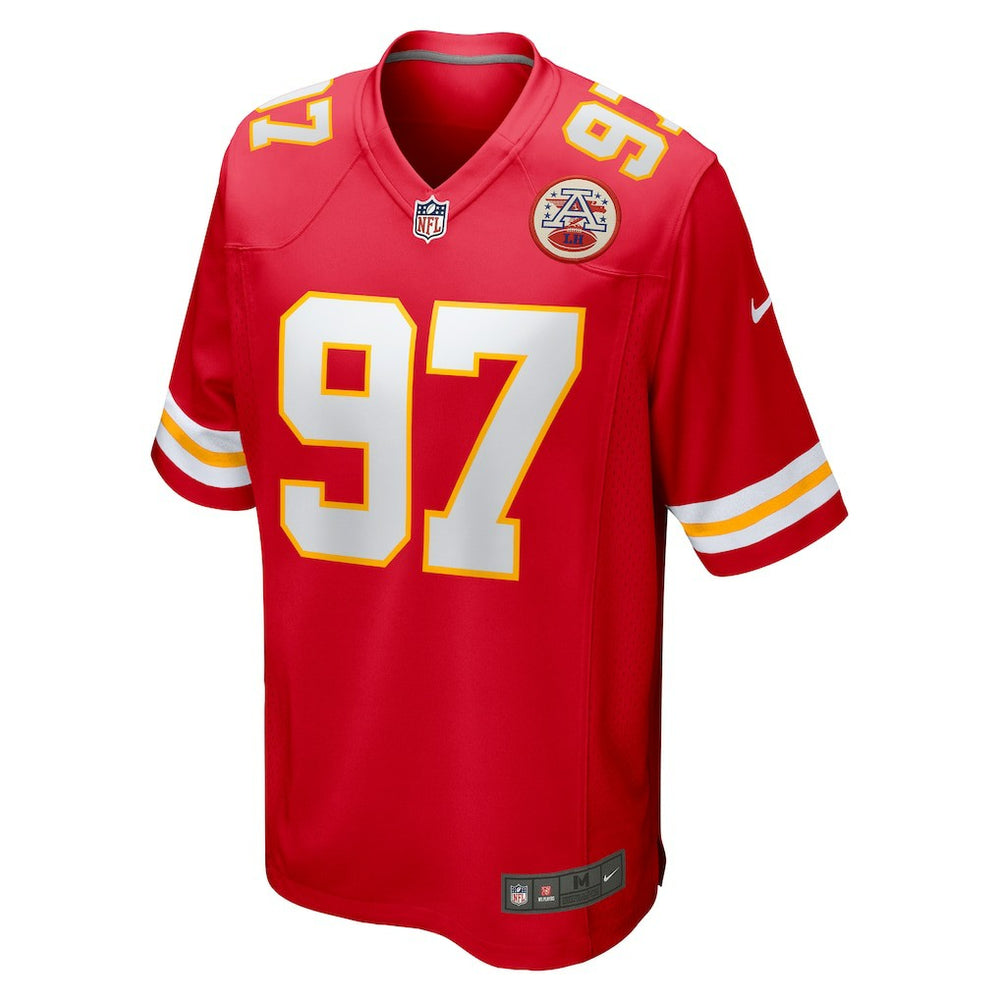 Kansas City Chiefs Nike Felix Anudike-Uzomah  Game Jersey