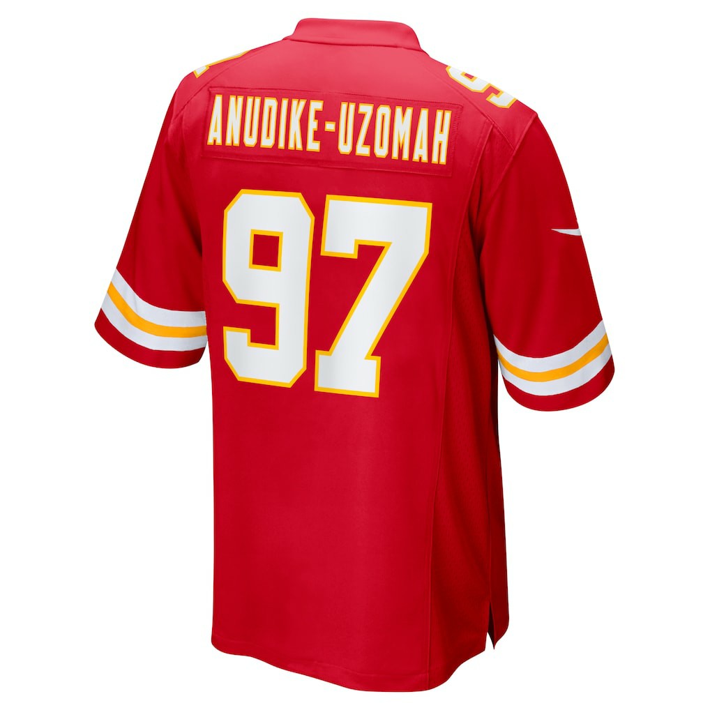 Kansas City Chiefs Nike Felix Anudike-Uzomah  Game Jersey