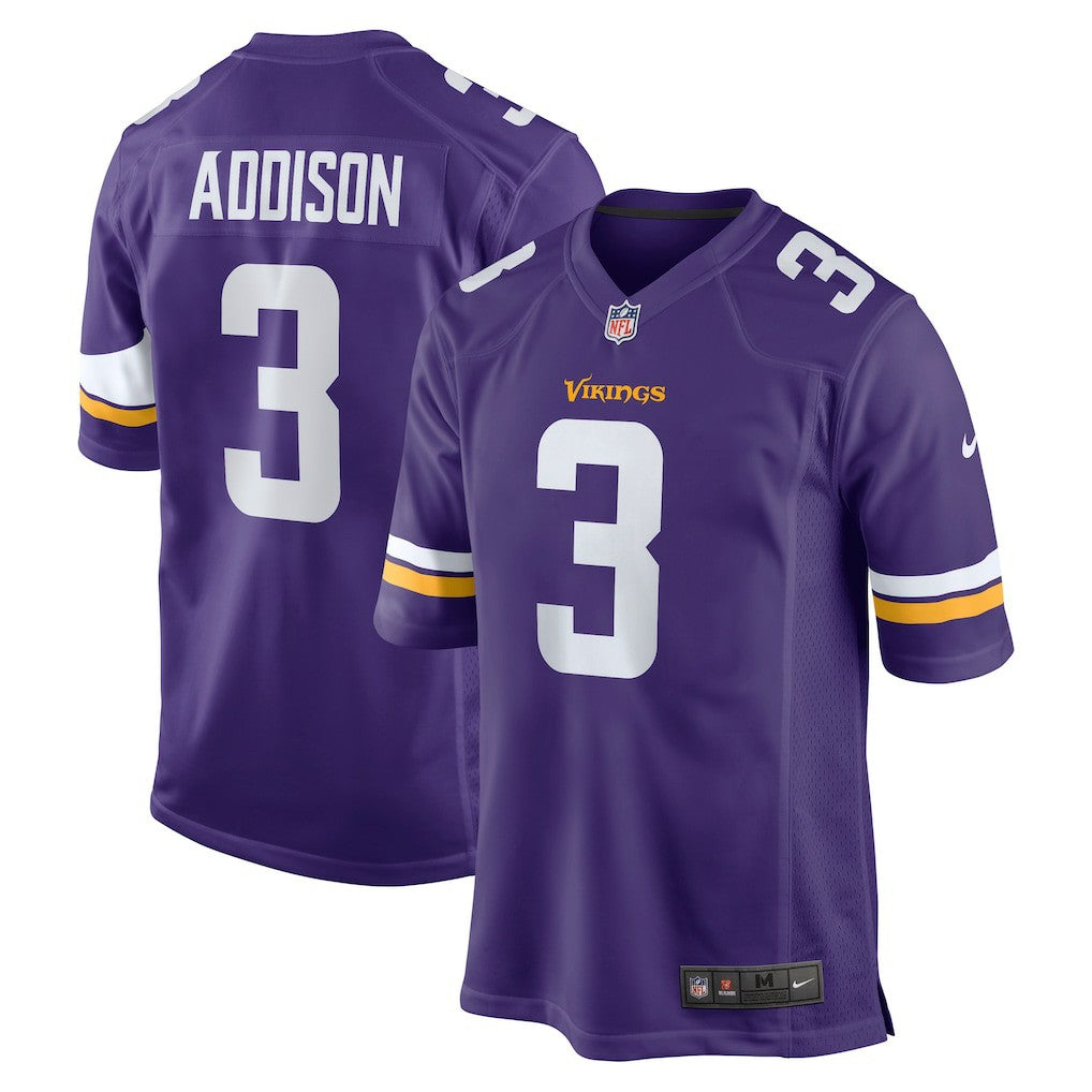 Minnesota Vikings Nike Jordan Addison  Game Jersey