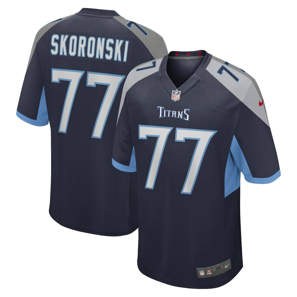 Tennessee Titans Nike Peter Skoronski  Game Jersey