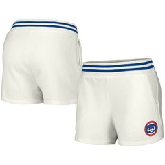 Chicago Cubs Lusso Women's Maeg Tri-Blend Pocket Shorts | MLB For sale