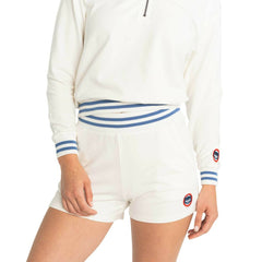 Chicago Cubs Lusso Women's Maeg Tri-Blend Pocket Shorts | MLB For sale