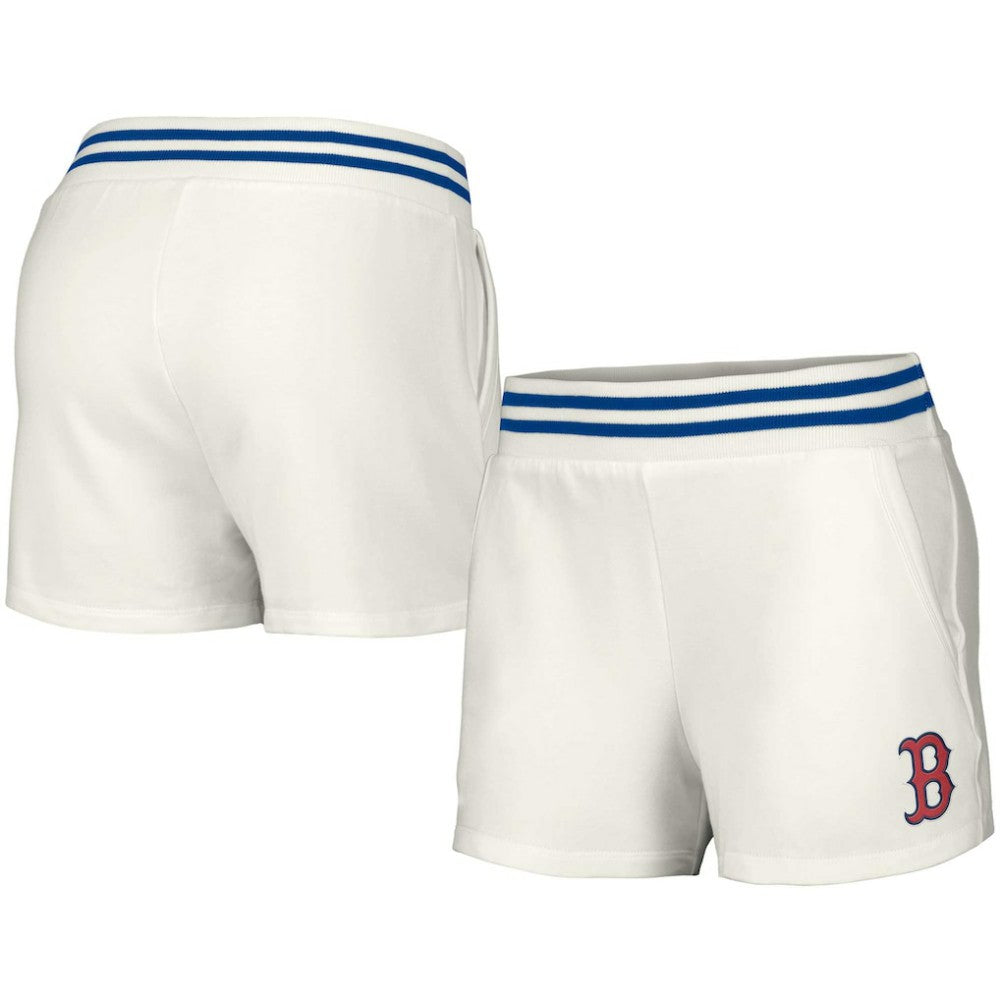 Boston Red Sox Lusso Women's Maeg Tri-Blend Pocket Shorts | MLB Shop
