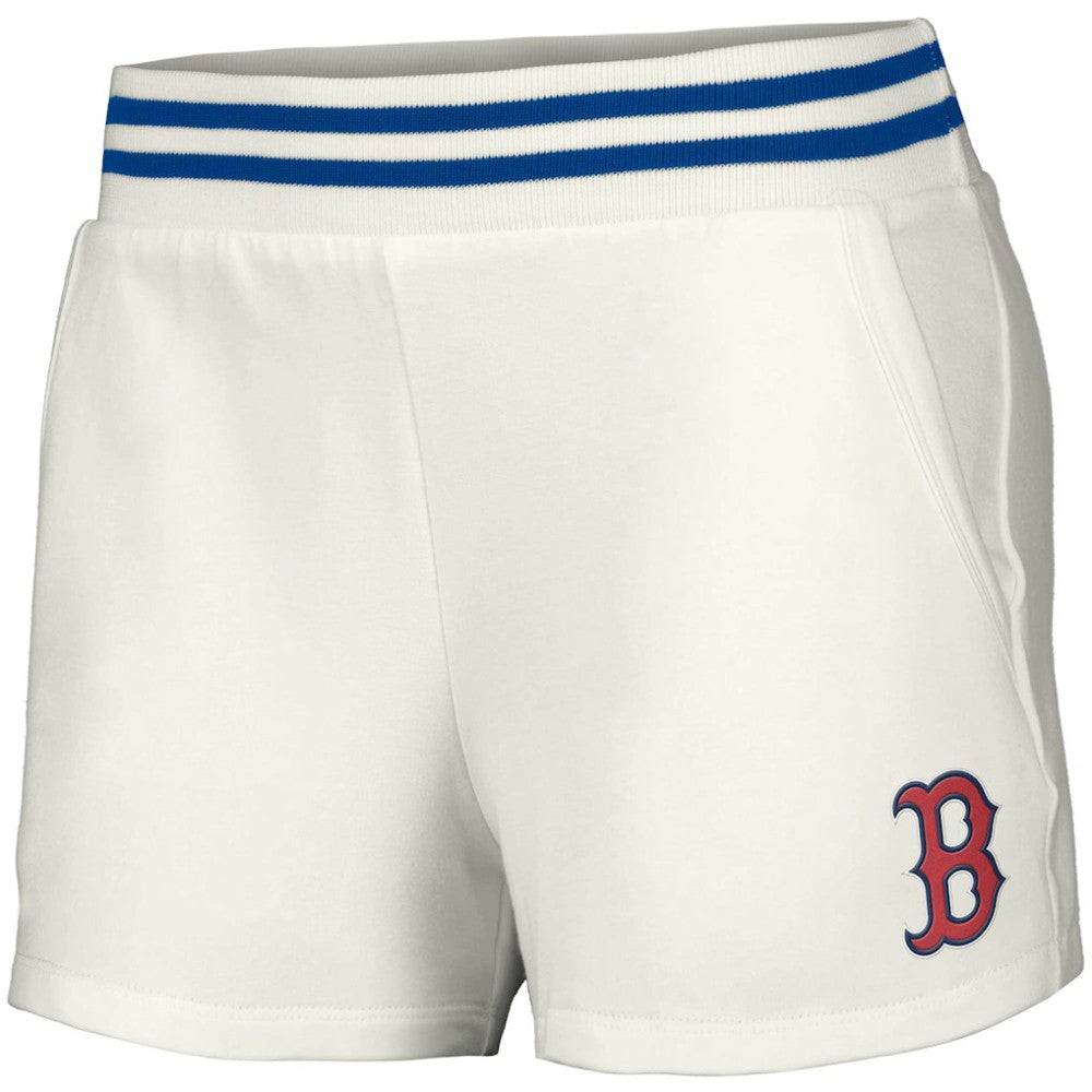 Boston Red Sox Lusso Women's Maeg Tri-Blend Pocket Shorts | MLB Shop
