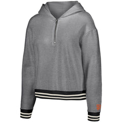 San Francisco Giants Lusso Women's Magnolia Tri-Blend Quarter-Zip Hoodie | MLB US