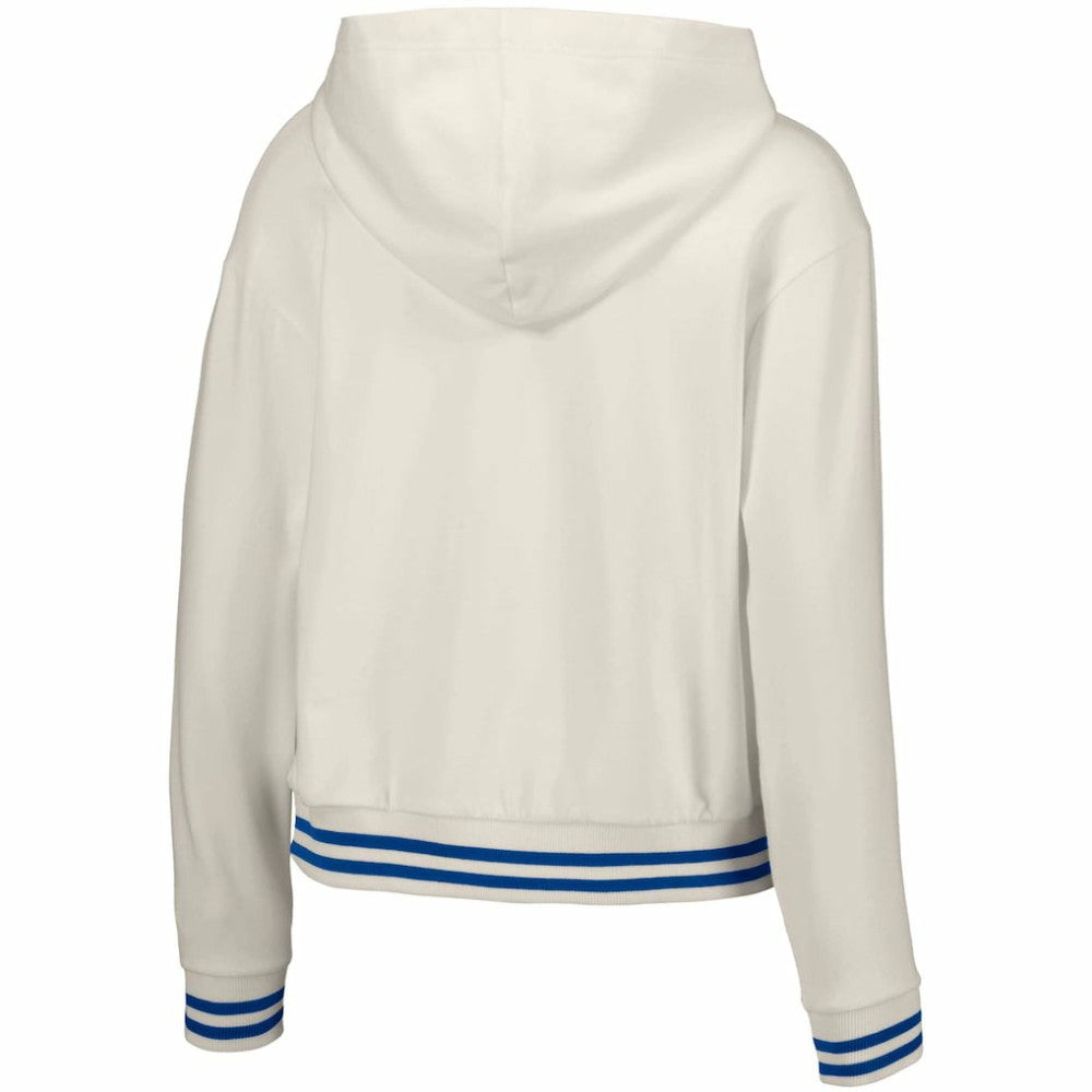 New York Yankees Lusso Women's Magnolia Tri-Blend Quarter-Zip Hoodie | MLB US