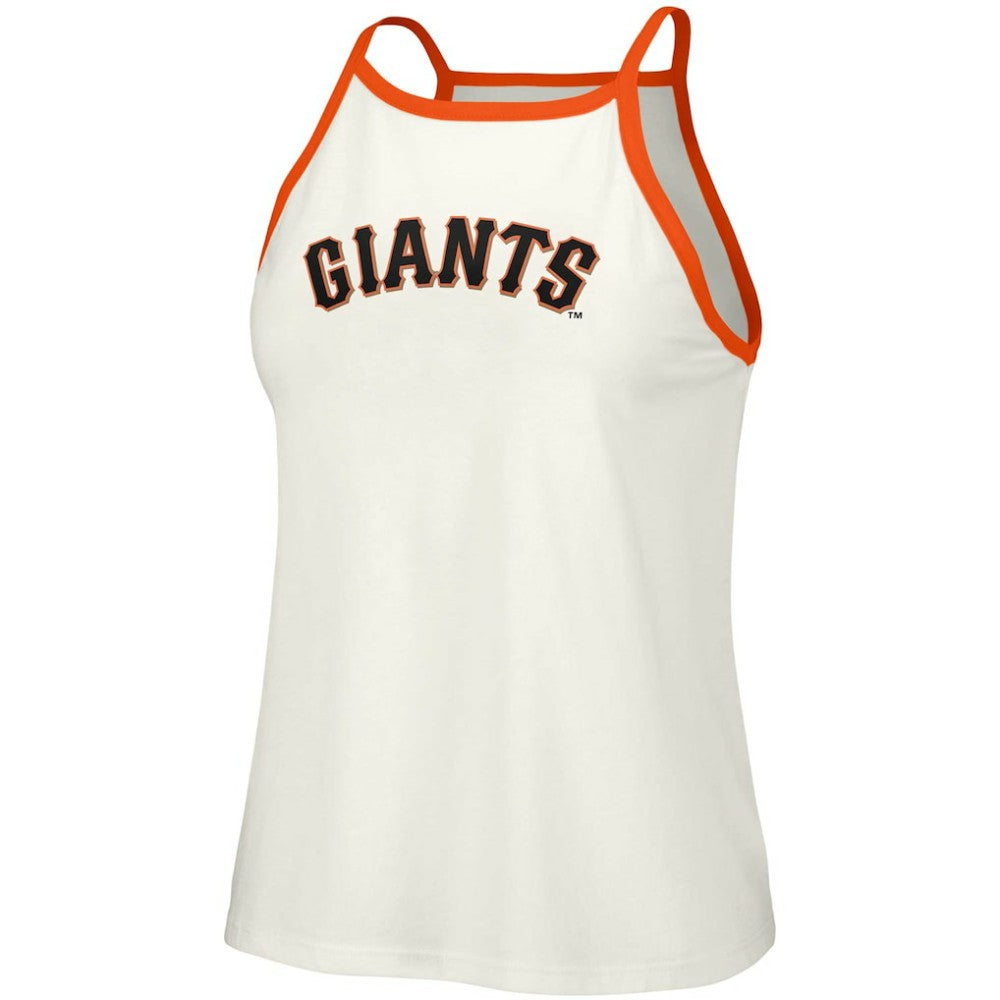 San Francisco Giants Lusso Women's Nadine Halter Tank Top | MLB US