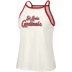 St. Louis Cardinals Lusso Women's Nadine Halter Tank Top | MLB Sale