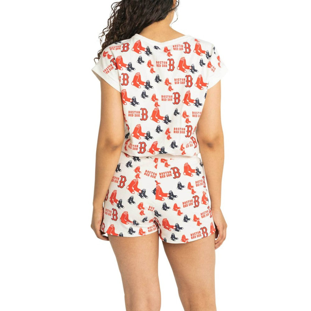 Boston Red Sox Lusso Women's Marge Shorts | MLB Discount