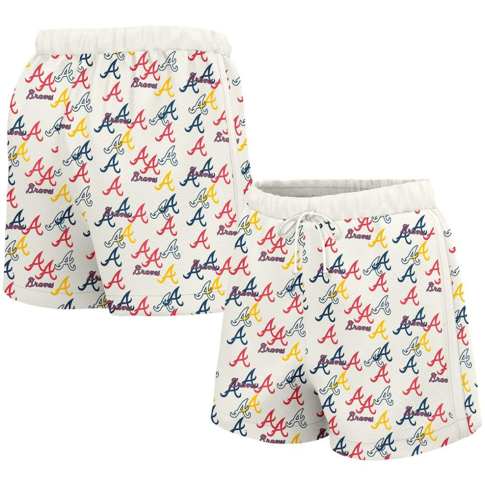 Atlanta Braves Lusso Women's Marge Shorts | MLB US