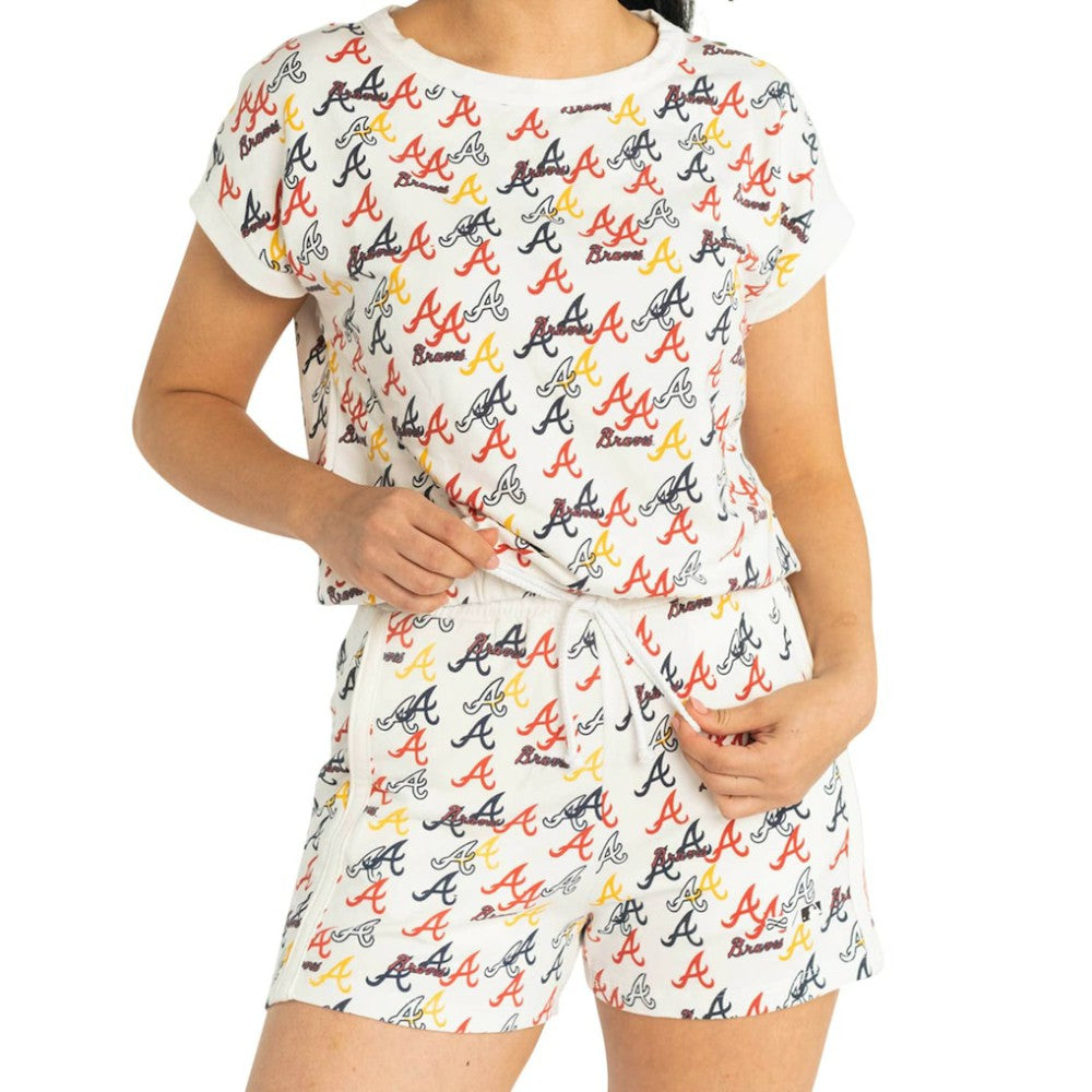 Atlanta Braves Lusso Women's Marge Shorts | MLB US