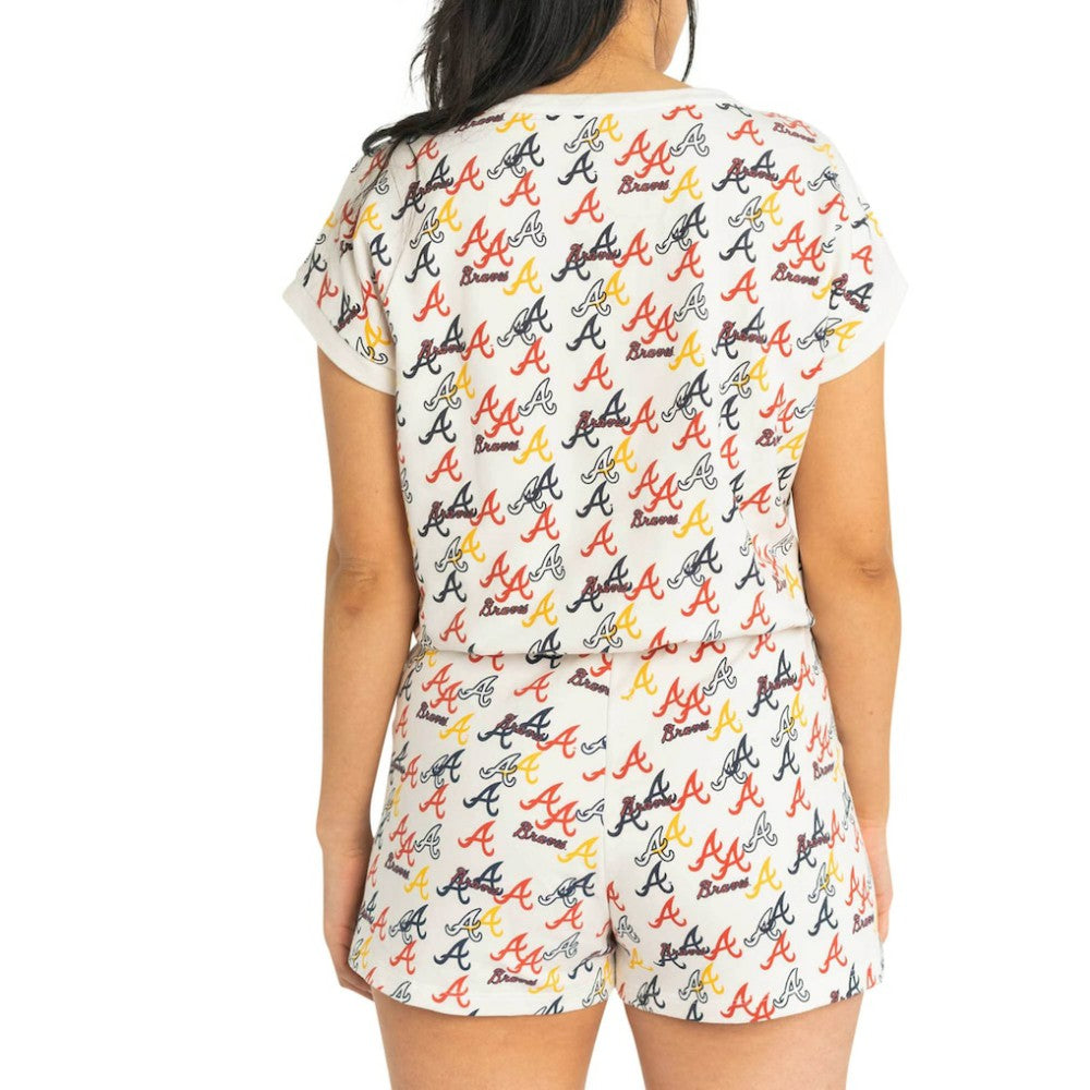 Atlanta Braves Lusso Women's Marge Shorts | MLB US