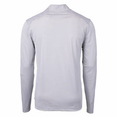Cleveland Guardians Cutter & Buck Virtue Eco Pique Micro Stripe Recycled Quarter-Zip Pullover Top | MLB On Sale