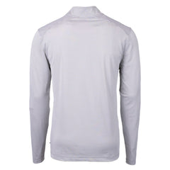 Texas Rangers Cutter & Buck Virtue Eco Pique Micro Stripe Recycled Quarter-Zip Pullover Top | MLB Online