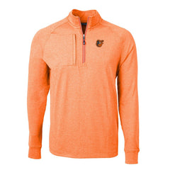 Baltimore Orioles Cutter & Buck Adapt Eco Knit Stretch Recycled Quarter-Zip Pullover Top | MLB Discount