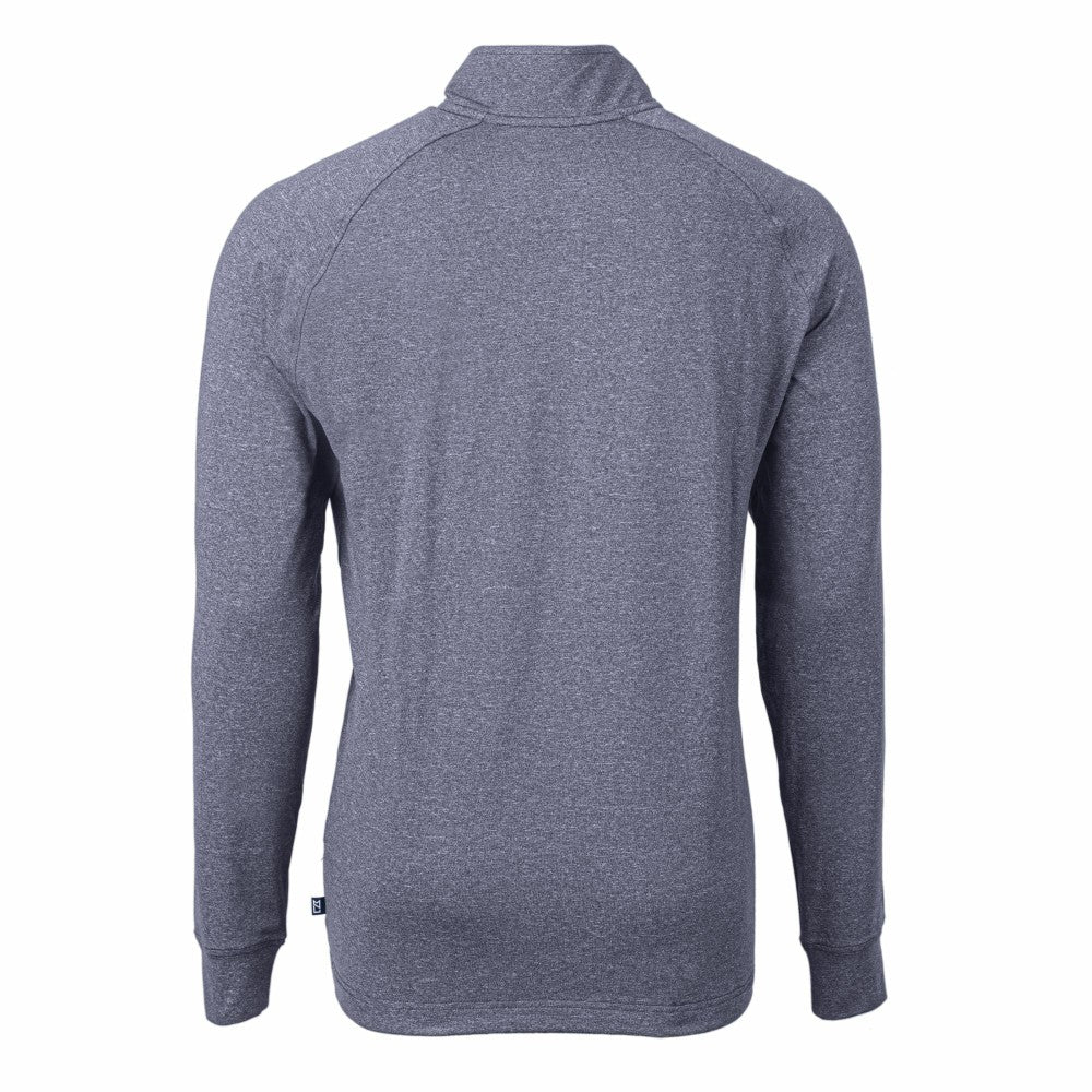 Cleveland Guardians Cutter & Buck Adapt Eco Knit Stretch Recycled Quarter-Zip Pullover Top | MLB For sale