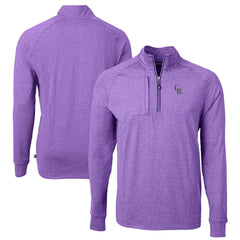 Colorado Rockies Cutter & Buck Adapt Eco Knit Stretch Recycled Quarter-Zip Pullover Top | MLB On Sale
