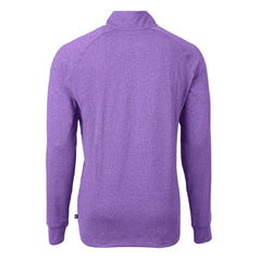 Colorado Rockies Cutter & Buck Adapt Eco Knit Stretch Recycled Quarter-Zip Pullover Top | MLB On Sale