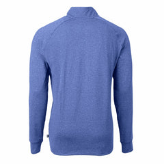 New York Mets Cutter & Buck Adapt Eco Knit Stretch Recycled Quarter-Zip Pullover Top | MLB For sale