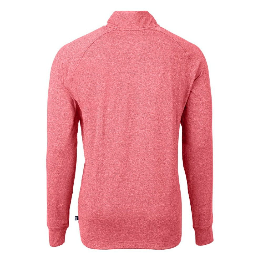 Philadelphia Phillies Cutter & Buck Adapt Eco Knit Stretch Recycled Quarter-Zip Pullover Top | MLB Online