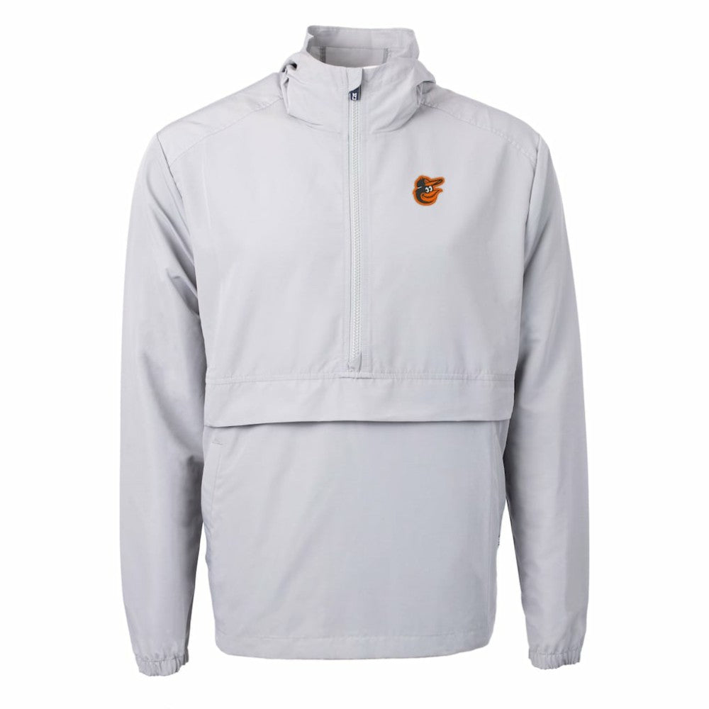 Baltimore Orioles Cutter & Buck Charter Eco Recycled Half-Zip Anorak Jacket | MLB For sale
