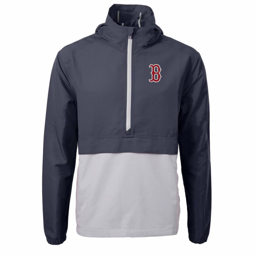 Boston Red Sox Cutter & Buck Charter Eco Recycled Half-Zip Anorak Jacket | MLB Sale