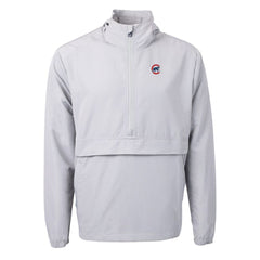 Chicago Cubs Cutter & Buck Charter Eco Recycled Half-Zip Anorak Jacket | MLB For sale