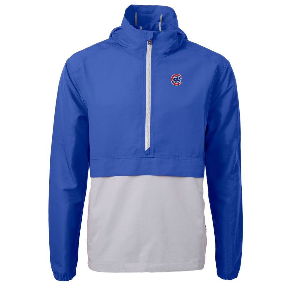Chicago Cubs Cutter & Buck Charter Eco Recycled Half-Zip Anorak Jacket | MLB For sale
