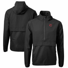Cincinnati Reds Cutter & Buck Charter Eco Recycled Half-Zip Anorak Jacket | MLB Discount