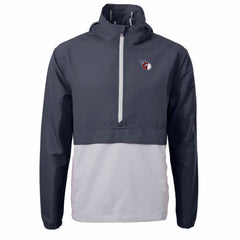 Cleveland Guardians Cutter & Buck Charter Eco Recycled Half-Zip Anorak Jacket | MLB Discount