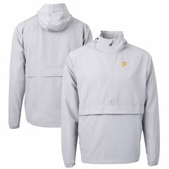 Pittsburgh Pirates Cutter & Buck Charter Eco Recycled Half-Zip Anorak Jacket | MLB New