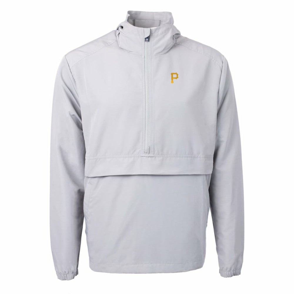 Pittsburgh Pirates Cutter & Buck Charter Eco Recycled Half-Zip Anorak Jacket | MLB New