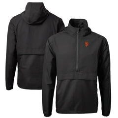 San Francisco Giants Cutter & Buck Charter Eco Recycled Half-Zip Anorak Jacket | MLB Shop