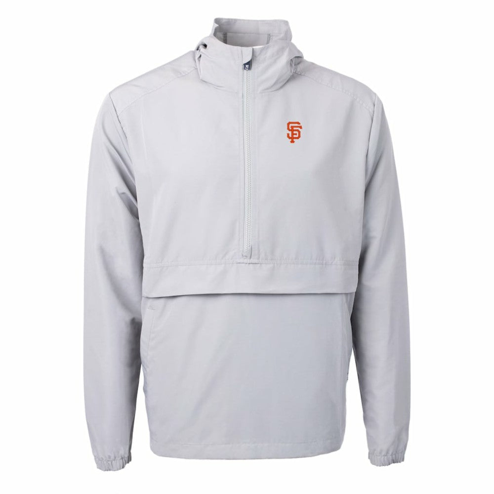 San Francisco Giants Cutter & Buck Charter Eco Recycled Half-Zip Anorak Jacket | MLB Sale