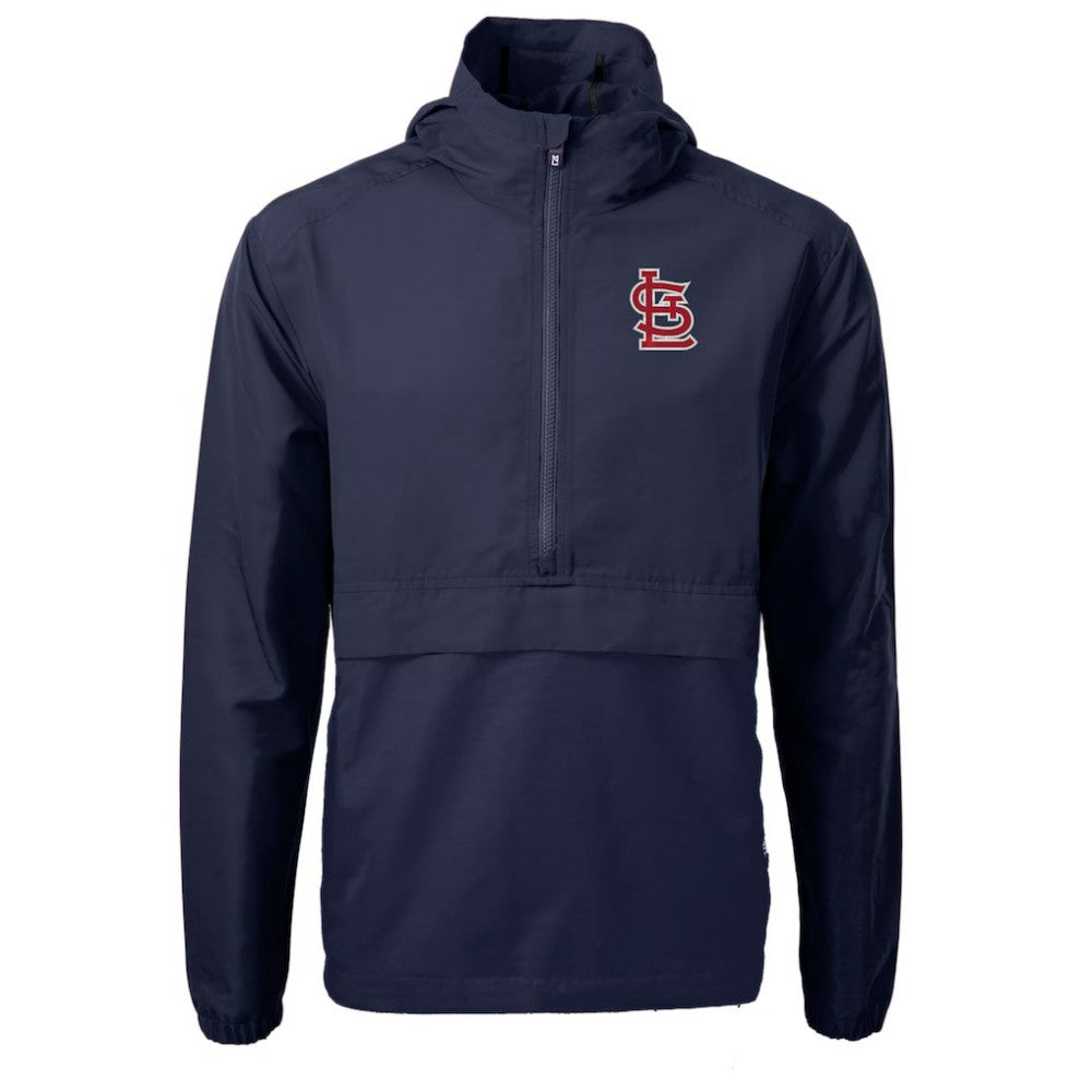 St. Louis Cardinals Cutter & Buck Charter Eco Recycled Half-Zip Anorak Jacket | MLB Near me
