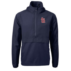 St. Louis Cardinals Cutter & Buck Charter Eco Recycled Half-Zip Anorak Jacket | MLB Near me