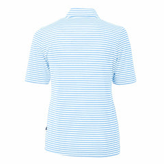 Kansas City Royals Cutter & Buck Women's Virtue Eco Pique Stripe Top | MLB Sale