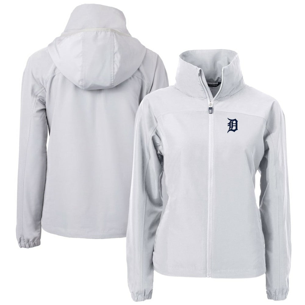 Detroit Tigers Cutter & Buck Women's Charter Eco Recycled Full-Zip Jacket | MLB US