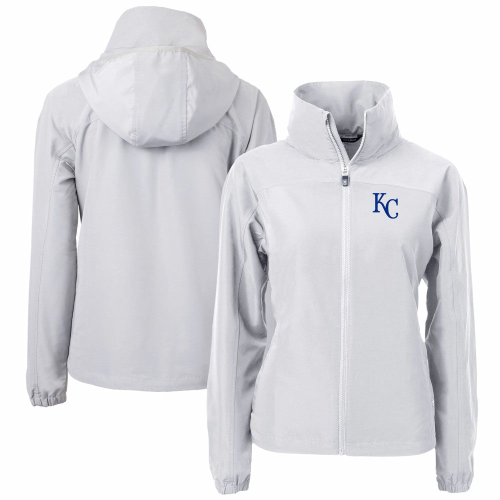Kansas City Royals Cutter & Buck Women's Charter Eco Recycled Full-Zip Jacket | MLB US