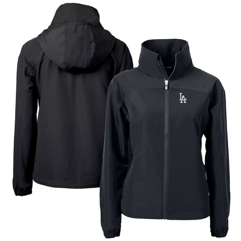 Los Angeles Dodgers Cutter & Buck Women's Charter Eco Recycled Full-Zip Jacket | MLB Outlet