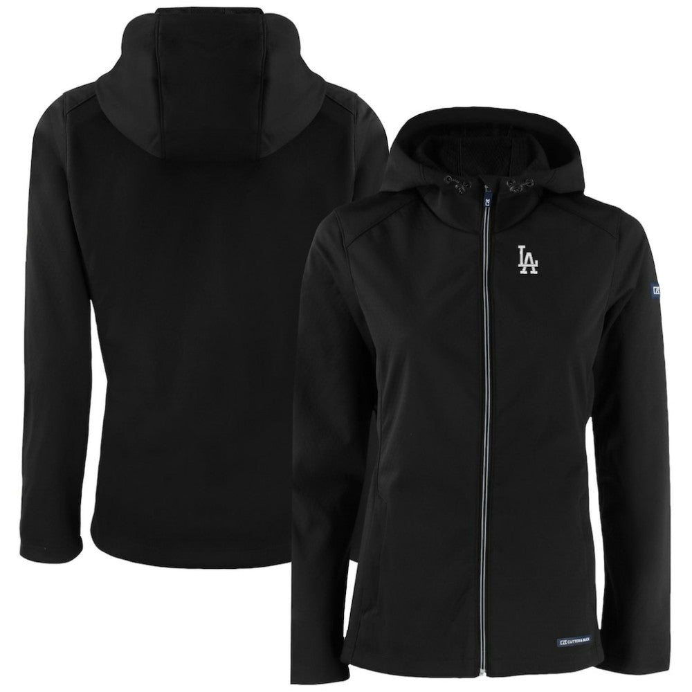 Los Angeles Dodgers Cutter & Buck Women's Evoke Eco Softshell Recycled Full-Zip Jacket | MLB For sale