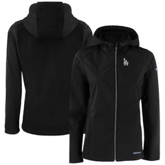 Los Angeles Dodgers Cutter & Buck Women's Evoke Eco Softshell Recycled Full-Zip Jacket | MLB For sale