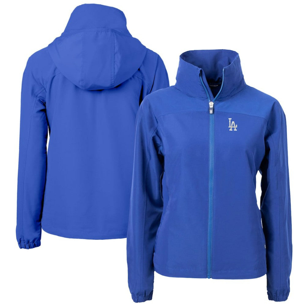 Los Angeles Dodgers Cutter & Buck Women's Charter Eco Recycled Full-Zip Jacket | MLB New