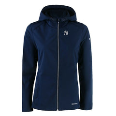 New York Yankees Cutter & Buck Women's Evoke Eco Softshell Recycled Full-Zip Jacket | MLB Sale