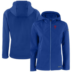 Philadelphia Phillies Cutter & Buck Women's Evoke Eco Softshell Recycled Full-Zip Jacket | MLB Online